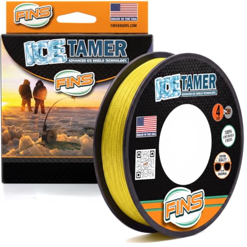 Icetamer Ice Fishing Line (Yellow / 150 Yards)