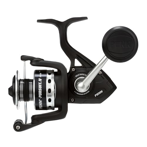 Pursuit IV Spinning Black Silver 11.8 oz (Puriv3000c / One Size)