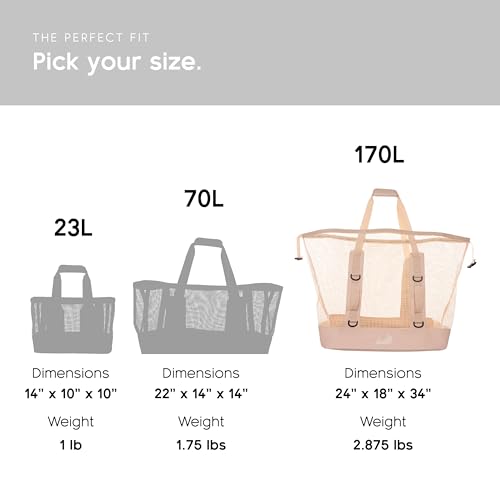 Boat Gear Heavy Duty Outddor CASSI Tote Boat Bag (Sandstone / 170 Liter)