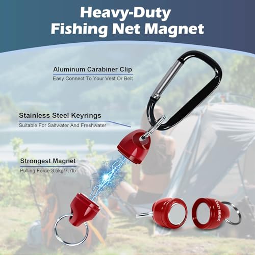 Magnetic Net Release (Dark Red)
