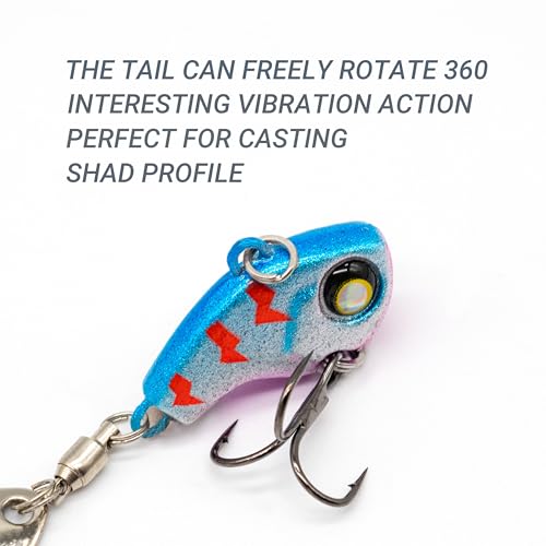 3PCS Spinner Baits Fishing Lure Kit (D-7g)