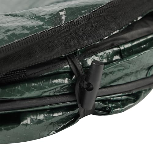 Pop Up Outdoor Garbage Can (Green / 29.5-Gallon)