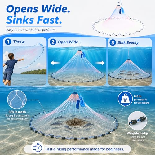 Fishing Cast Net for Kids