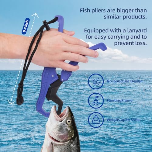 Fishing Accessories Kit for Men (Blue)