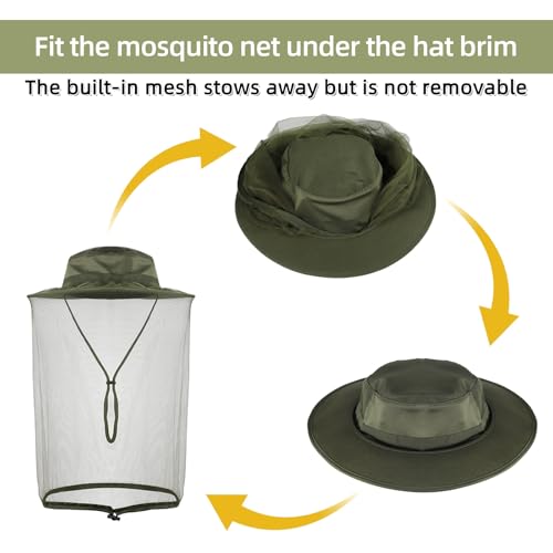 Mosquito Net Hat