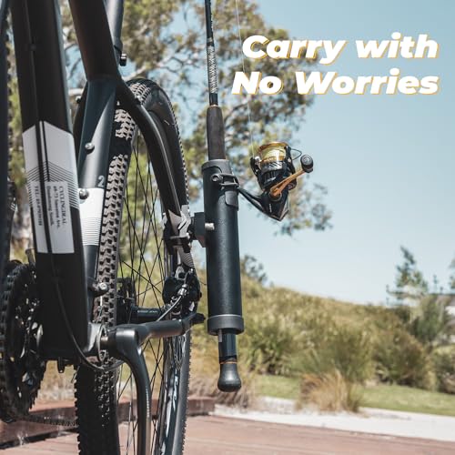 Fishing Rod Holder for Bike Quality Aluminium Alloy Adjustable Design