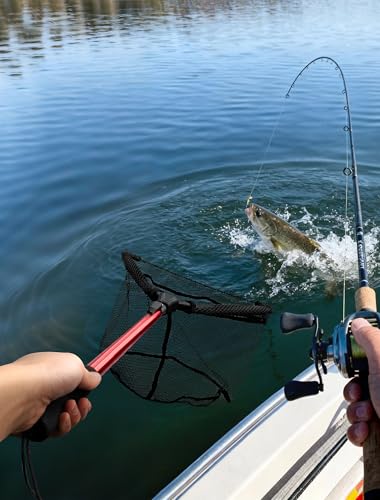 Upgraded Foldable Floating Fishing Net