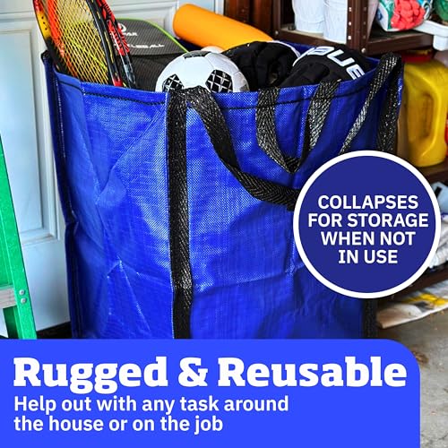 Heavy Duty Home and Yard Bags (Blue)