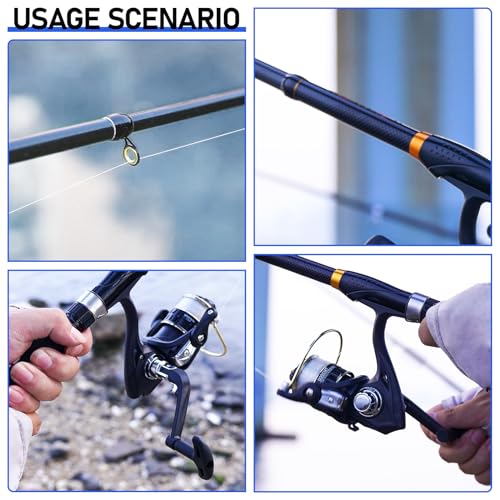 Telescopic Fishing Rod and Reel Combo Kit