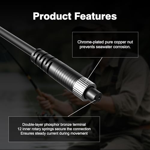 Electric Fishing Reel Power Cord Cable