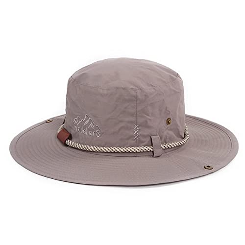 Waterproof Wide Brim Bucket Sun Hat Boonie Hat for Men & Women