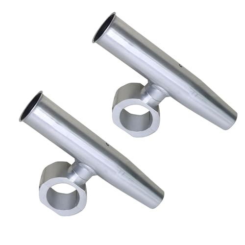 2 PCS T Top Rod Holder Single Aluminum clamp on fit 1.5"