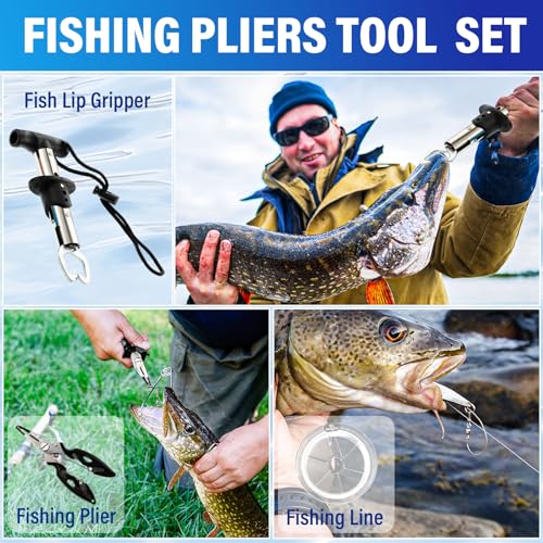 Fishing Gift Set for Men Dad Fishermen