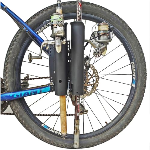 2 Tubes Fishing Rod Holder for Bike