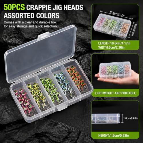 Jig Heads Fishing Hooks Kit