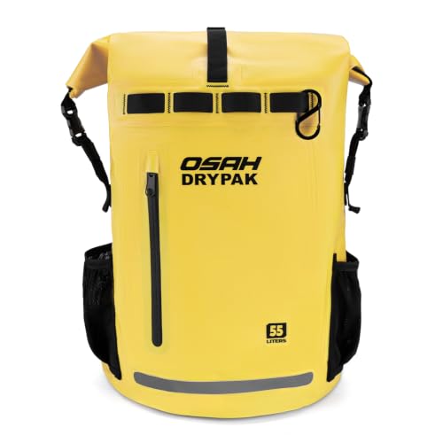 Waterproof Dry Bag Backpack 25L (Yellow / 55L)