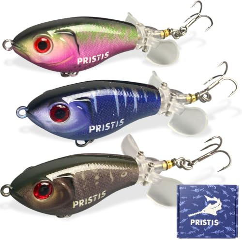 3 pcs Topwater Fishing Plopper Lures