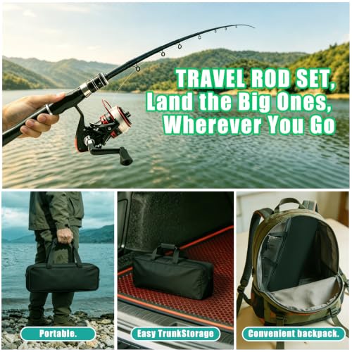 Fishing Rod and Reel Combo