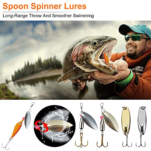 Fishing Lures Fishing Tackle Box Fishing Gifts for Men