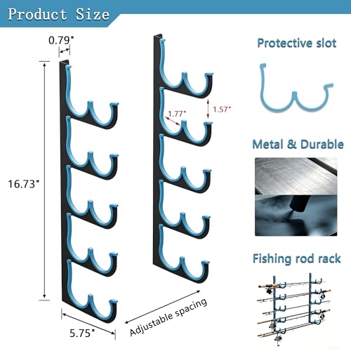 Fishing Rod Holders & Pole Holders for Garage