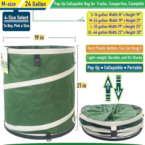 24 Gallon Collapsible Trash Can