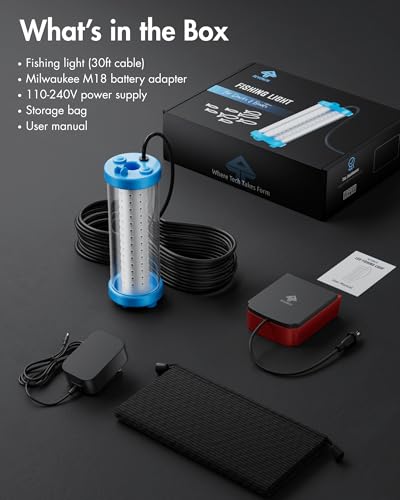 Underwater Green Fishing Light
