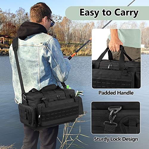 Fishing Tackle Bag (Black)
