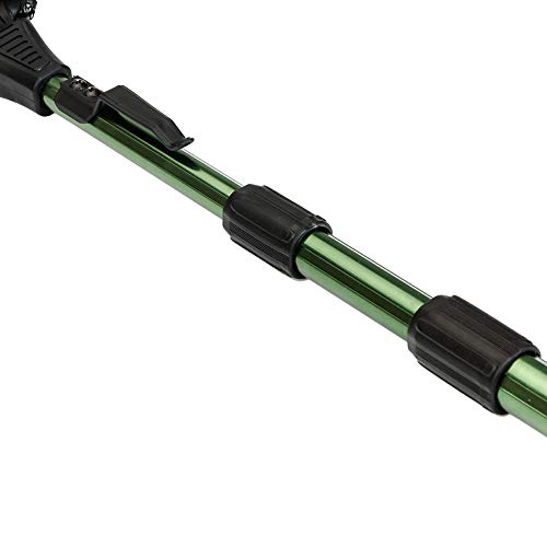 Fishing Landing Net with Telescoping Pole Handle (F: Super Strong Aluminum Handle, 61" Full)