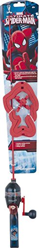 Youth Fishing Rod and Spincast Reel Kits (Marvel Spiderman)