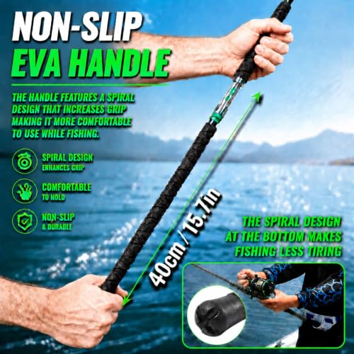 Glow Catfish Fishing Rod