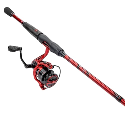 MACH Smash Spinning Reel & Fishing Rod Combo (Size 300 Reel / 7'2" Rod, 2-piece)