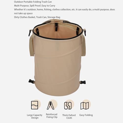 Camping Trash Can (Brown)
