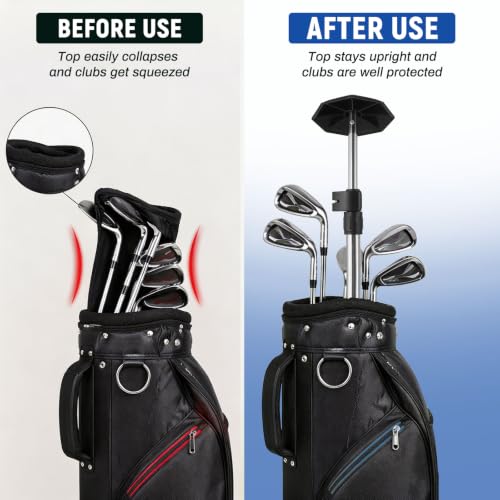 Adjustable Golf Bag Stiff Arm (Silver / 60inch)