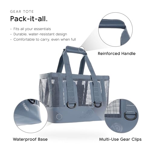 Boat Gear Heavy Duty Outddor CASSI Tote Boat Bag (Steel Blue / 23 Liter)