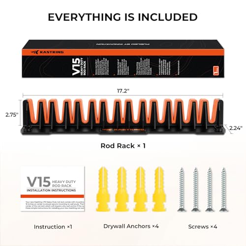 Vertical Fishing Rod Holder (V15 Upgraded-1 Pack)