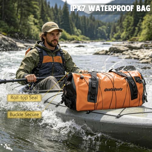 Waterproof Duffel Bag 80L Roll (Orange / 80L)