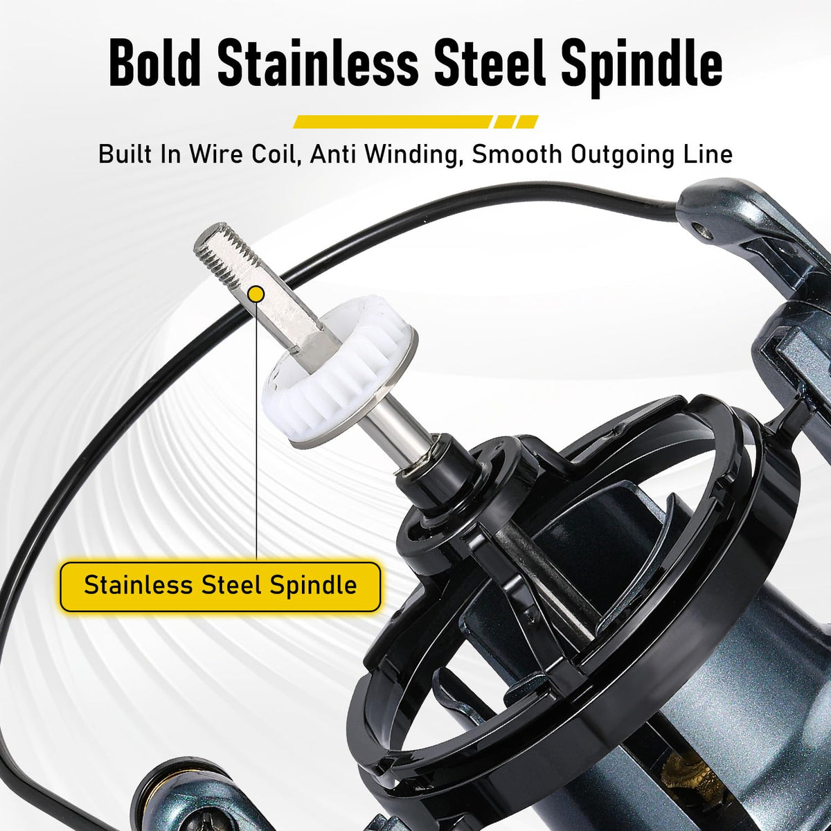 Surf Fishing Reel Ultra Smooth Powerful Spinning Reels (AS 8000)