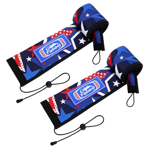 Fishing Rod Socks (Star / 58" x 2pcs)