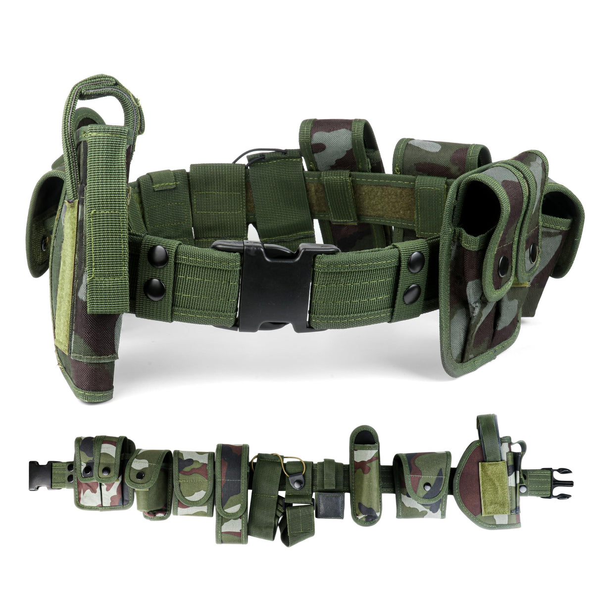 Tactical Utility Belt (Style 5 Jungle Camouflage)