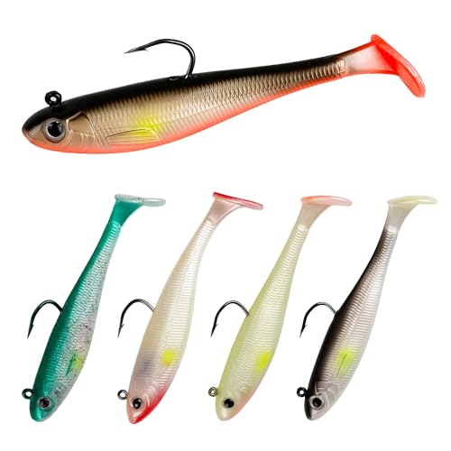 Paddle Tail Swimbait Fishing Lures for Bass Fishing