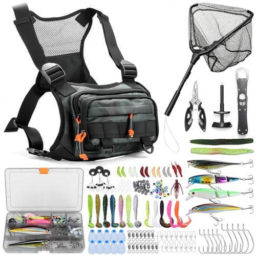 Fishing Chest Pack Vest Bag w