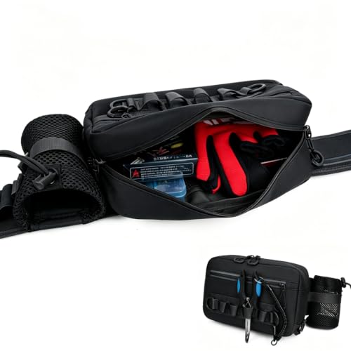 Fishing Waist Pack with Rod Holder
