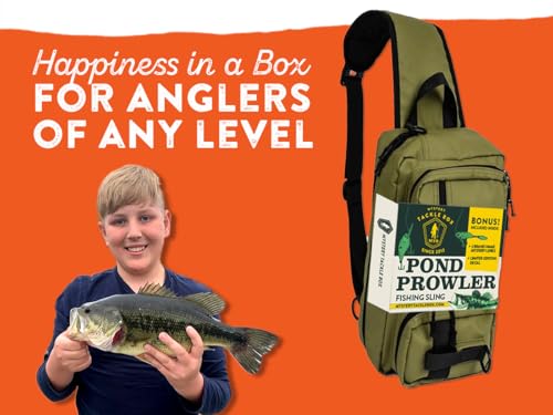 Mystery Tackle Box Pond Prowler Sling Fishing Lure Kit with Bonus