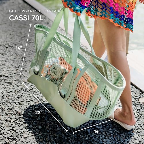 Boat Gear Heavy Duty Outddor CASSI Tote Boat Bag (Sage / 70 Liter)