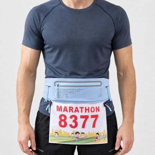Running Belt Fanny Pack Men Women (Blue)
