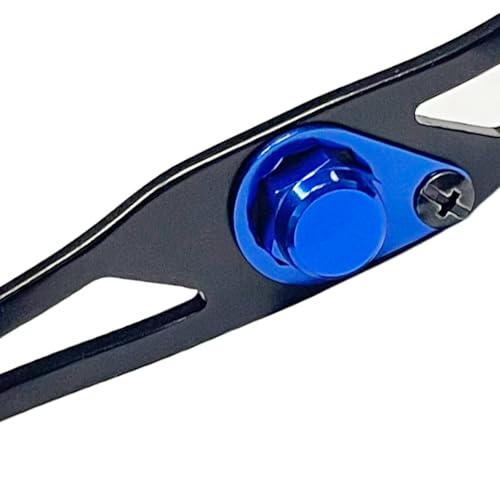 Fishing Baitcasting Reel Handle Replacement Parts (Black Blue)