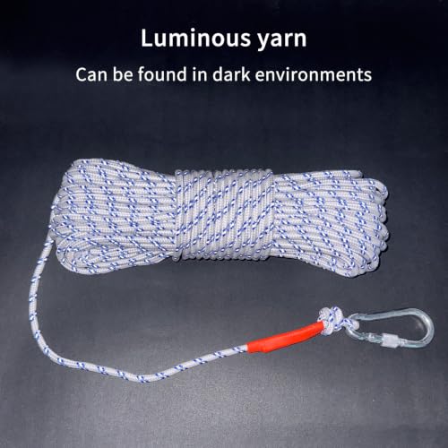 6mm Marine Floating Rope High (White / 165FT-50M)