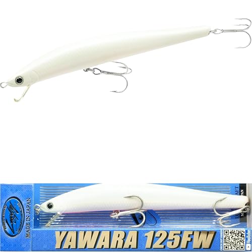 FlashMinnow 125 YAWARA Saltwater Fishing Lure (With Scale / 7711 Super Glow Cherry Berry / 125FW)