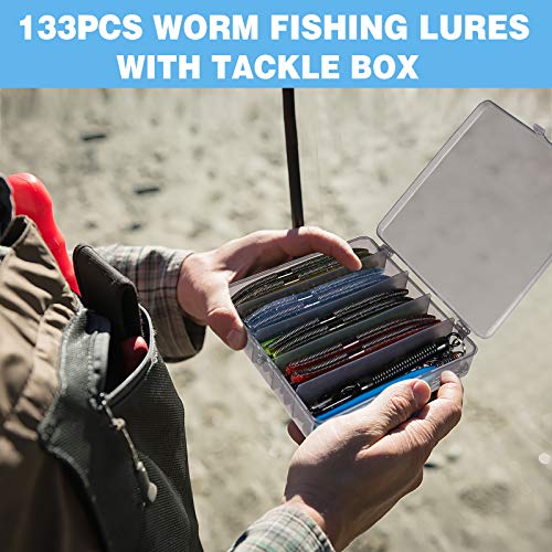 Wacky Worm Fishing Lure Kit