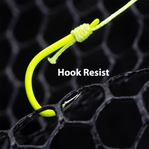 Rubber Coated Replacement Fishing Net Hook Resist Large Deep Fish Net Mesh